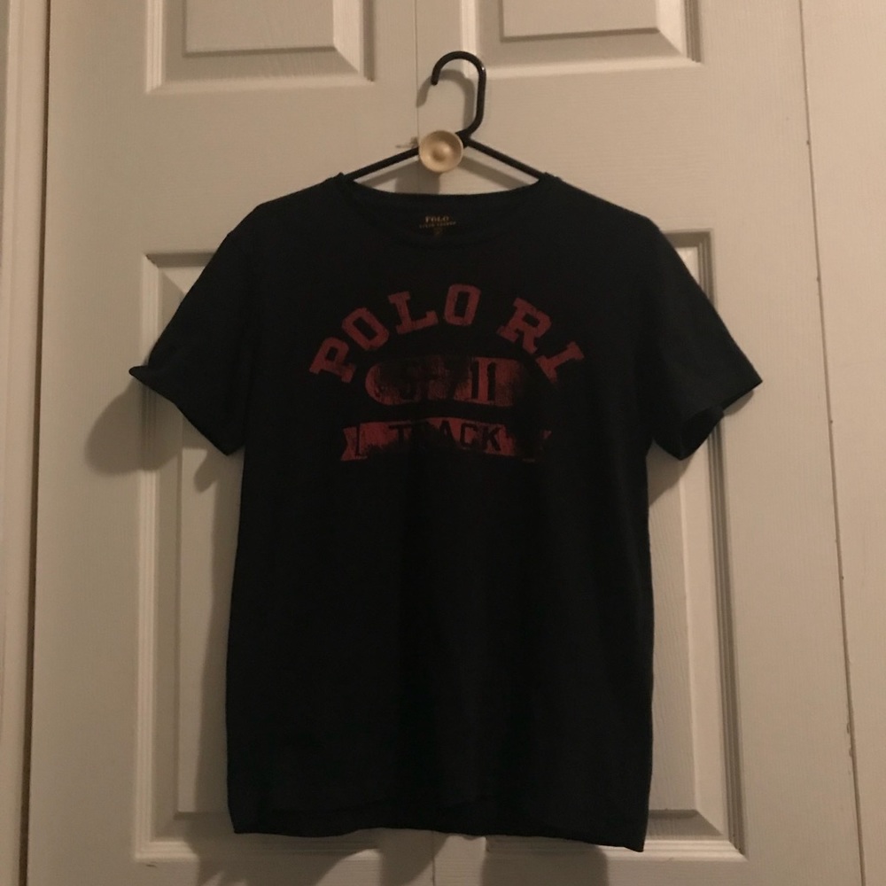 Men’s Polo Ralph Lauren Faded Track T Shirt
